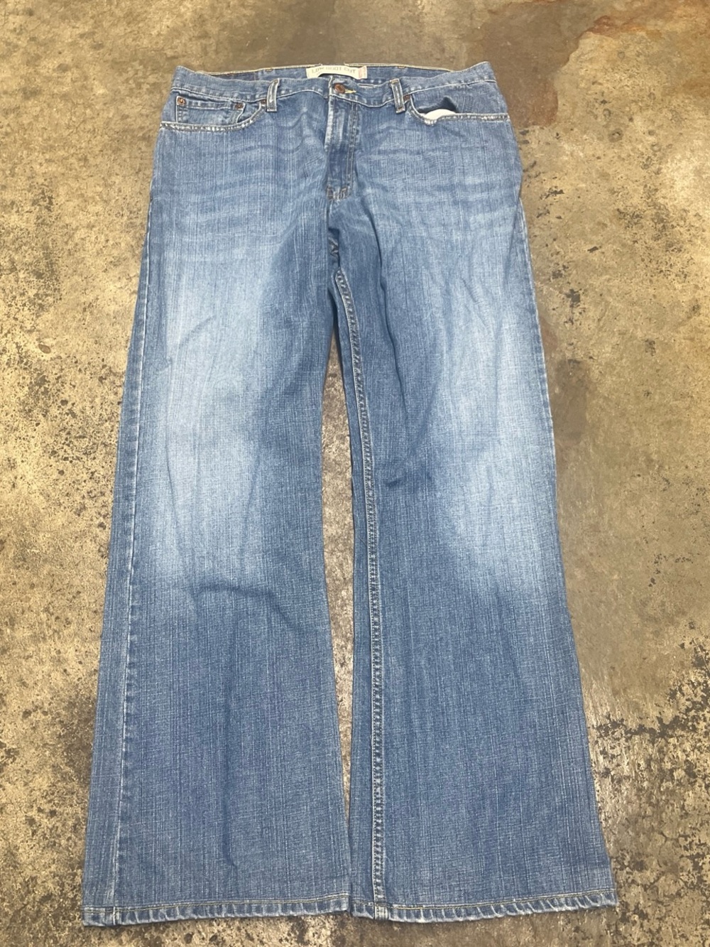 Y2K Levi’s 527 Low Bootcut Jeans Men’s 38 x 34 Faded Heavyweight Western Casual